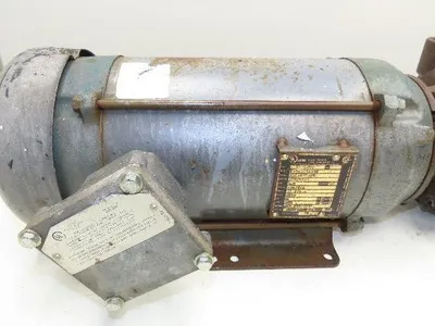 Baldor Cast Iron Centrifugal Pump 1.5x2" 7.5Hp 460V 3PH 184JM Explosion Proof
