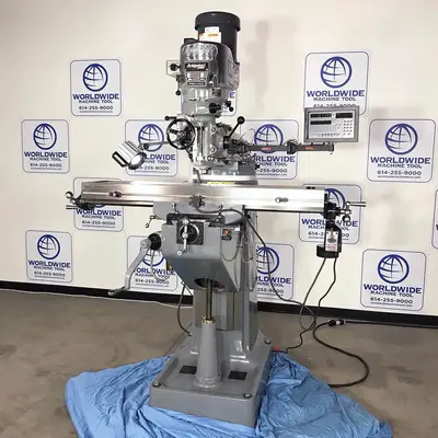 9″ x 49″ New Bridgeport Mill Series 1 – In Stock!