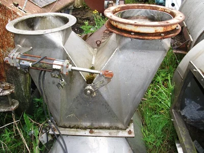 Simon Powder Diverter Valve 400Mm S/S