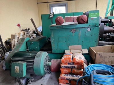 RAFAMET Wheel Turning Lathe, revised and retrofitted 2002