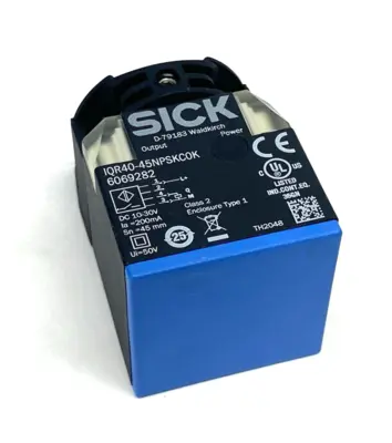 IQR40-45NPSKC0K | Sick  Short-Body Inductive Proximity Sensor 45mm Range 6069282 - Used