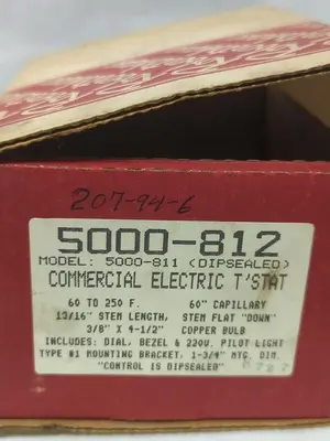 New | in-Stock ROBERTSHAW 5000-812 HVAC Parts and Equipment Ohio US | Surplus Asset Holdings #1210271