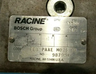 USED BOSCH FE3-PAAE-M02S-24 HYDRAULIC VALVE FE3PAAEM02S24