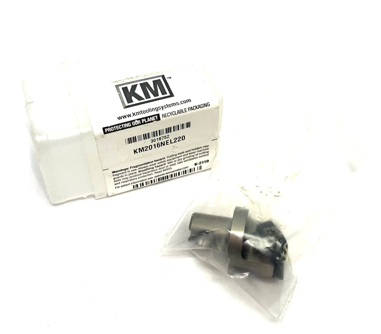 NEW KENNAMETAL KM MICRO™ TOP NOTCH™ THREAD/GROOVE CUTTING UNIT KM2016NEL220
