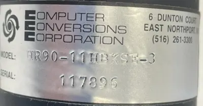 NEW COMPUTER CONVERSIONS CORP. HR90-11HBKSE-3 ENCODER HR9011 HBKSE3