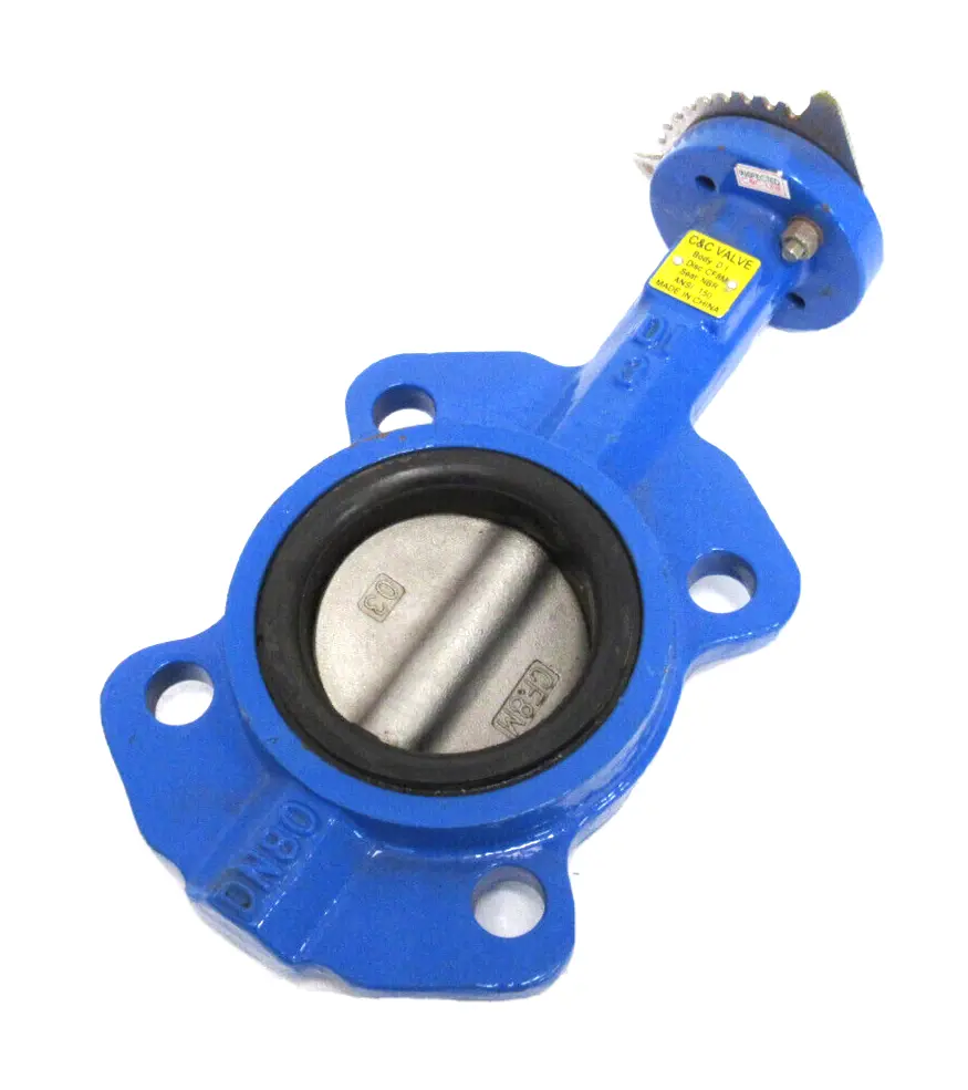NEW C&C VALVE 3" BUTTERFLY VALVE