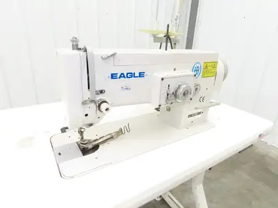 Eagle Huei Hwang Industrial Sewing Machine 120V Bottom Feed Zigzag