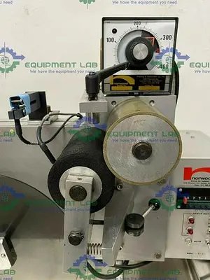 USED NORWOOD AK0-15 & L.I.S-404 HOT STAMPING IMPRINTER W/ STAMPING DIES
