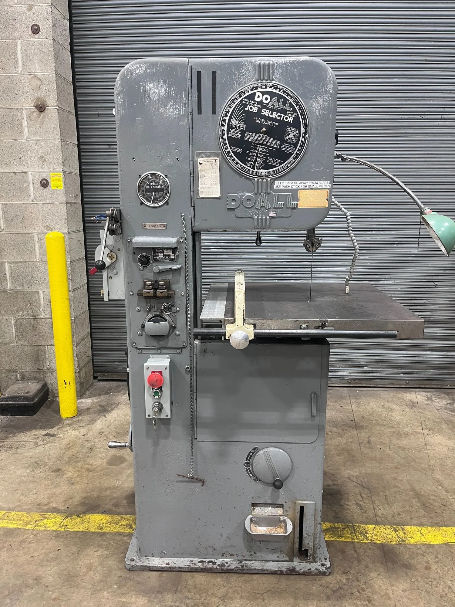 Used DOALL ML-16 Vertical Band Saws New Jersey US | Michael Fine Machinery Co., Inc. #1267196