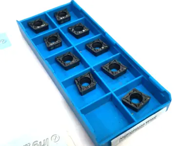 USED INGERSOLL ISOTURN CHIPBREAKER INSERT CCMT09T308FG TT7005