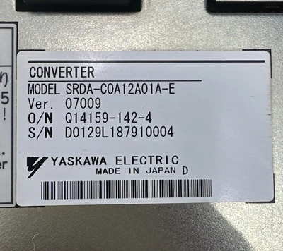 USED Yaskawa SRDA-COA12A01A-E