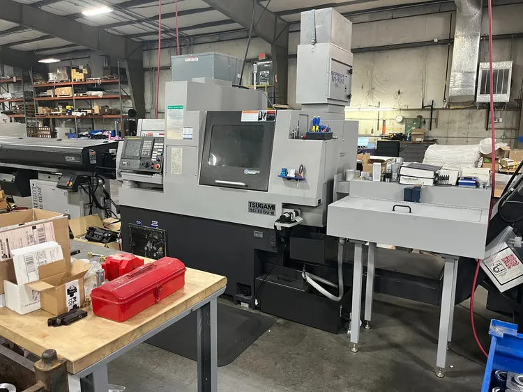 Used 2022 Tsugami B0325V-III Swiss Type Automatic Screw Machines Missouri US | Machinery Resources International #389976