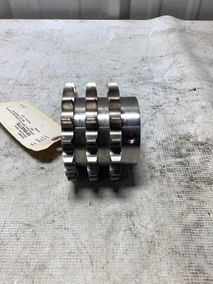 Stainless Steel 4 1/4” Triple Sprocket Wheel With 2″ Bore