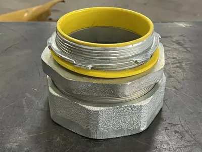 4" Liquidtight Straight Connector