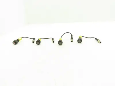 Banner S18-2NAEL-Q5 Photoeye Sensor Emitter 18mm 10-30VDC  Lot of 4