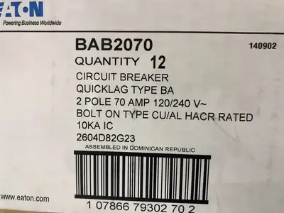 NEW EATON BAB2070