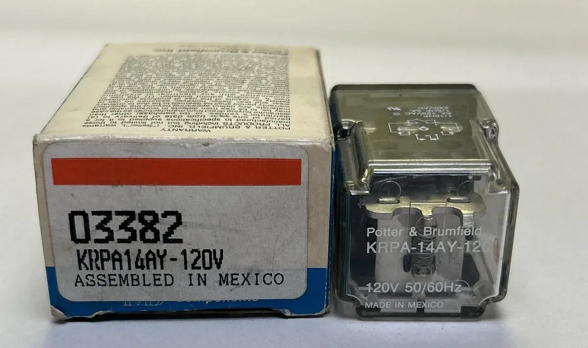 New | in-Stock POTTER & BRUMFIELD KRPA14AY Miscellaneous Equipment (Electrical & Power) | Surplus Asset Holdings #1200680