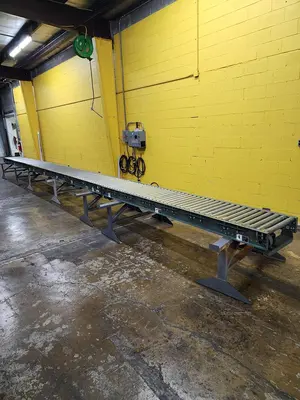 Used HYTROL V-BELT CONVEYOR Roller Conveyors Wisconsin US | Packer City Sales #1316841