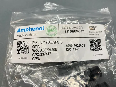 NEW AMPHENOL D-SUB CONNECTOR