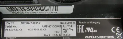 NEW GRUNFOS SPK4-5/5-A-W-A-AUUV COOLANT PUMP 98243838 SPK455AWAAUUV
