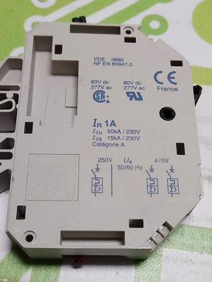 SCHNEIDER ELECTRIC TELEMECANIQUE GB2-CB06 1A 1-POLE CIRCUIT BREAKER