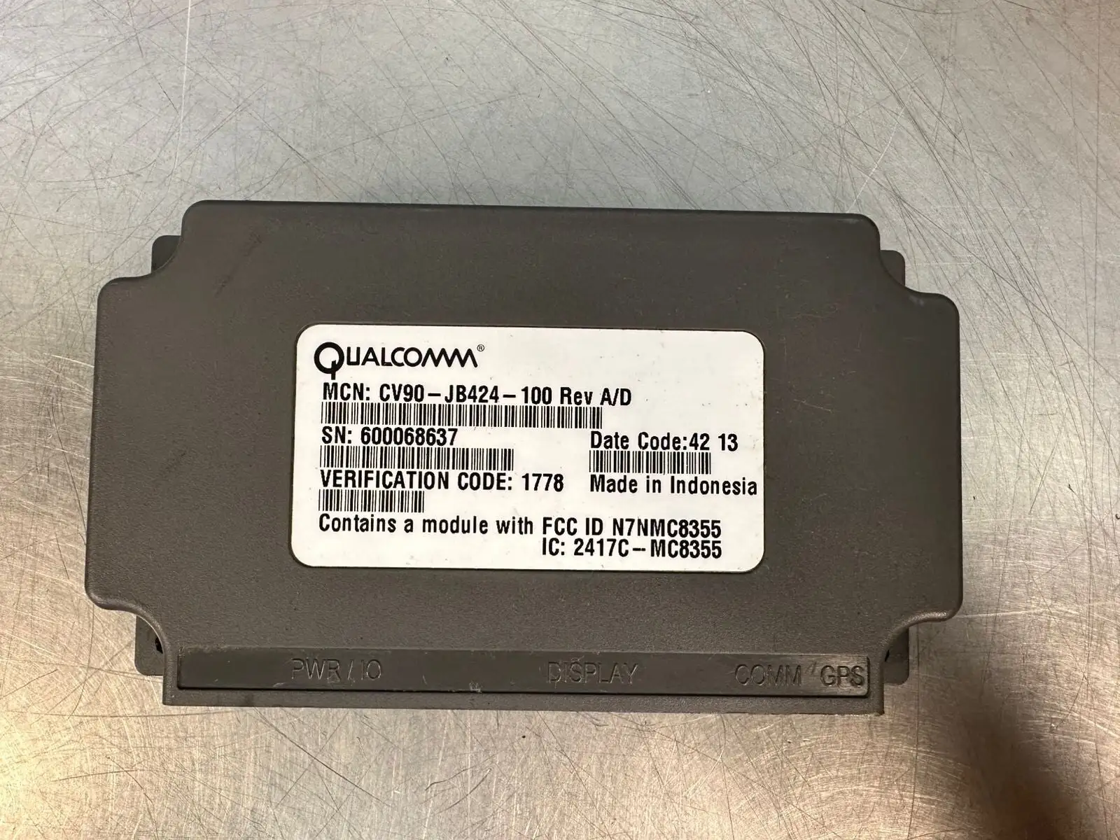 Used Qualcomm _UNKNOWN_ GPS Equipment South Carolina US | Palmetto Automation #1495868