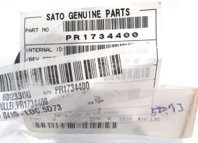 NEW SATO PR1734400 PULLEY