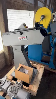 3" X 79" JET MODEL #BG 379-1 BELT GRINDER, NEW 2022: YORBO #24967