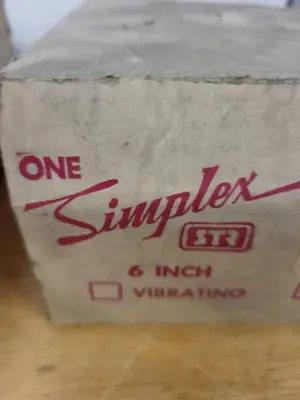 Set of 2 Simplex STR 6 Inch Vibrating Bells with Original Boxes