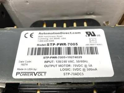 Used AutomationDirect STP-PWR-7005 DC Power Supplies Michigan US | Maverick Industrial Sales #1401725