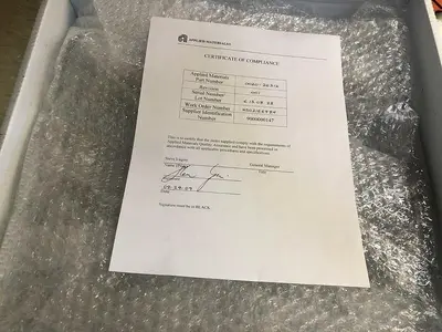 AMAT 0020-26312 001 SHIELD, UPPER 8'' DURASOURCE TTN SST