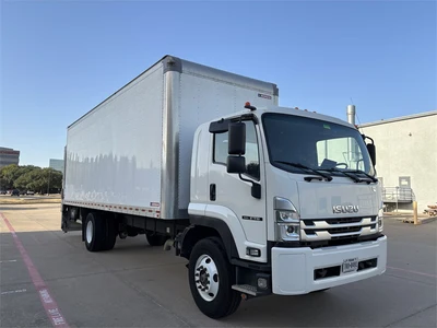 Used 2022 ISUZU "FTR" VAN BODY TRUCK - DIESEL (2022) Box trucks Texas US | MachineryMax #1488277