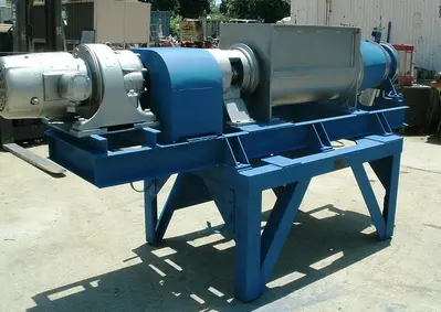 Extruder, 4-1/2" Dia, Bonnot, 304 S/st, 7.5 HP, #S741087