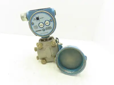 Rosemount 1151DP4S22 Electronic Pressure Transmitter 2000PSI 45VDC W/Bracket