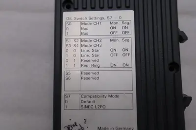 Siemens 6GK1502-3CB00 Simatic Net Profibus Stock L-357