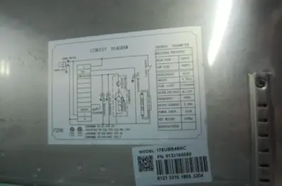 142-0011 Avantco 48" Under Bar 2 Door Back Bar Cooler
