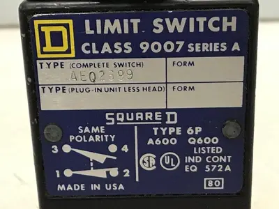 USED SQUARE D 9007-AEQ2699