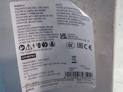 USED SIEMENS 3LD22640TB510US2