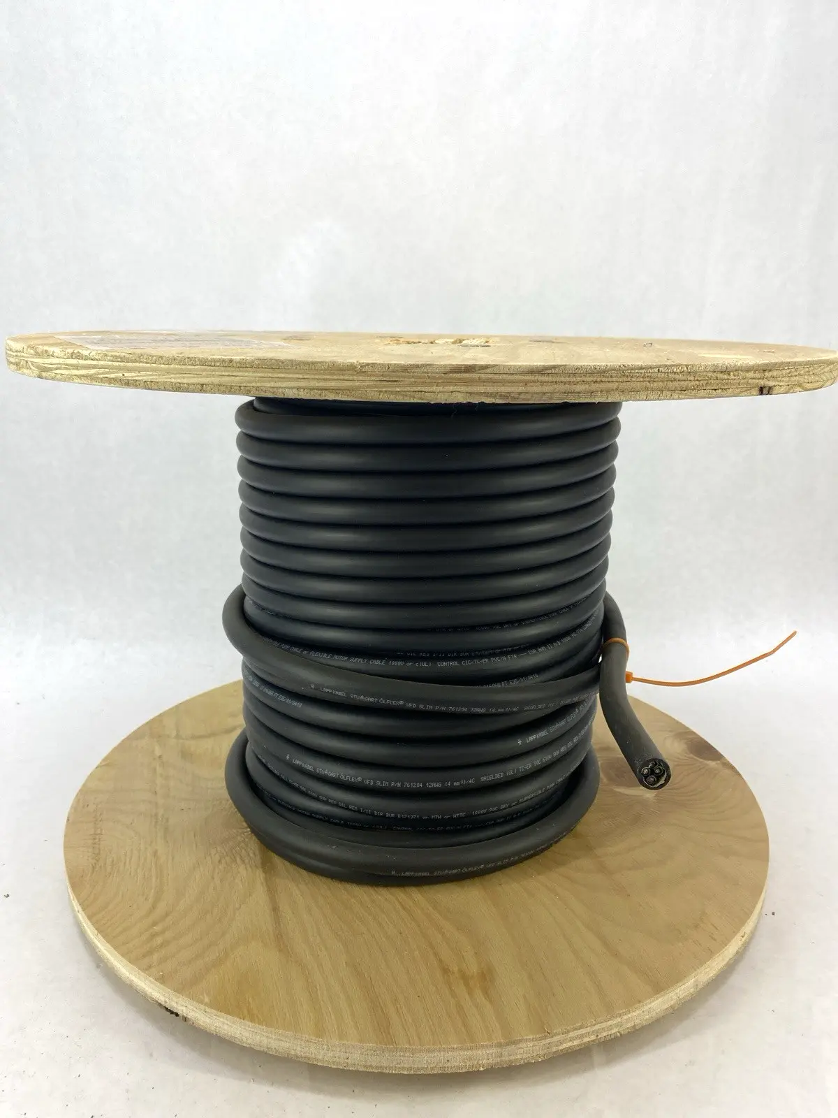 USED LAPP 86 FEET- OLFLEX VFD SLIM 4G4 12/4C, 4C 12 AWG BLACK