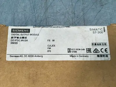 New | in-Stock SIEMENS 6ES73221BF010AA0 PLC Input & Output Ohio US | HGR 24 #1312227