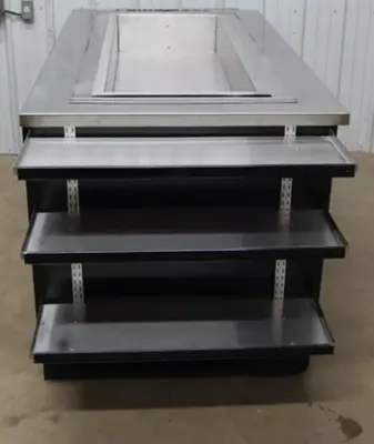 142-1179 IRP 63 Inch Grab & Go Cold Well Merchandiser-Self Contained