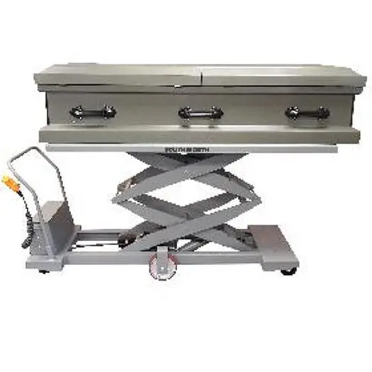 Portable DC Powered Mortuary Lift