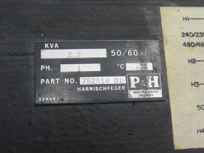 Used P&H _UNKNOWN_ Transformers Texas US | OCO Industrial #1686405