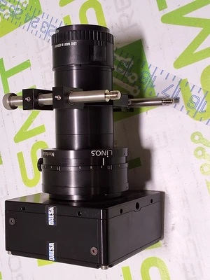 DALSA PT-41-04M60-01E WITH APO-RODAGON-D 2X 75mm 4.5 CCD INDUSTRIAL CAMERA LENS
