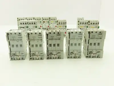 Allen Bradley 140-MN-#### Manual Motor Starter 3PH 600VAC Mixed Lot of 16