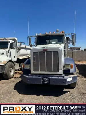 Used 2012 PETERBILT 365 Dump trucks Arizona US | Proxy Equipment #1388594