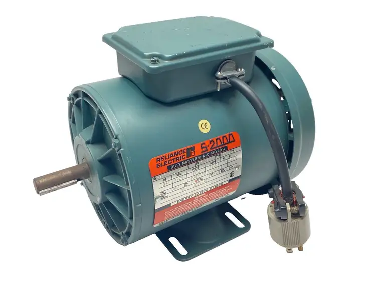 Used Reliance Electric AC Motor 3/4 HP 1725RPM 11.0/5.5A 115/208V A.C. Motors Michigan US | Maverick Industrial Sales #1391731
