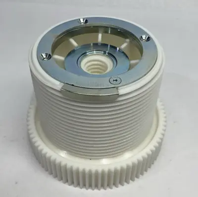 USED MAVERICK INDUSTRIAL SALES PULLEY BLOCK ROLLER, PLASTIC CABLE DRUM UNIT