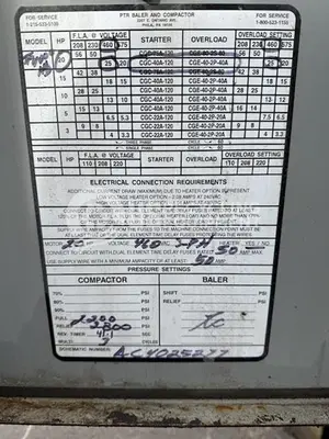 USED PTR TP-4000HD STATIONARY