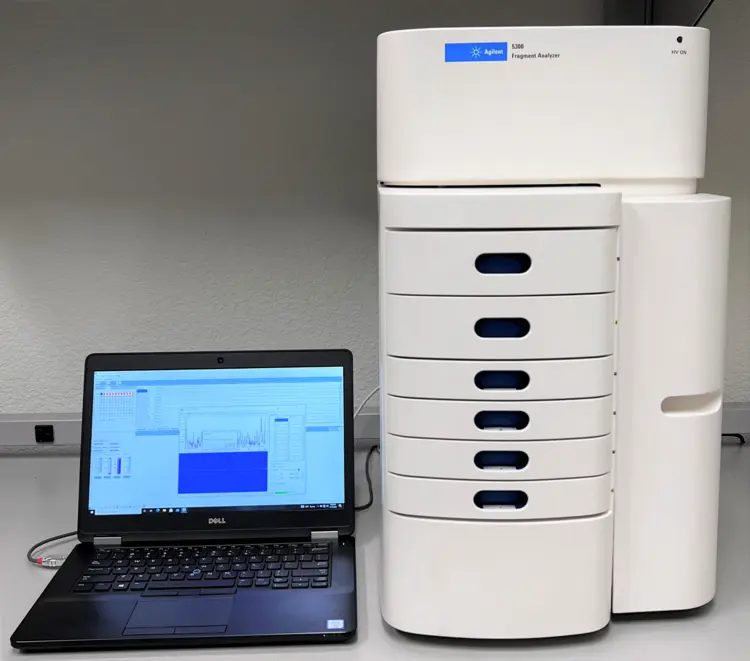 Used Agilent 5300 Fragment Analyzer Electrophoresis Missouri US | BioLabTek #805212